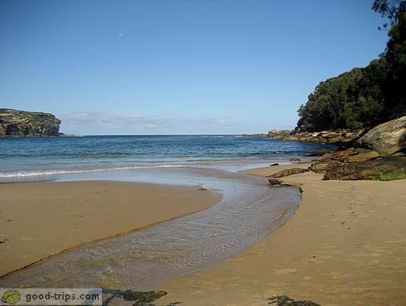 Outfall into Tasman Sea