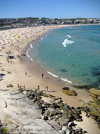 Bondi Beach at Sydney