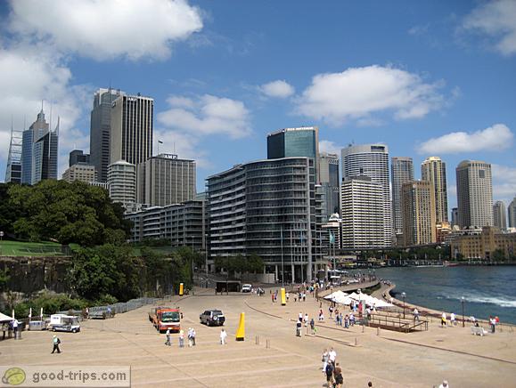 Circular Quay <br> View of Circular Quay from Opera House