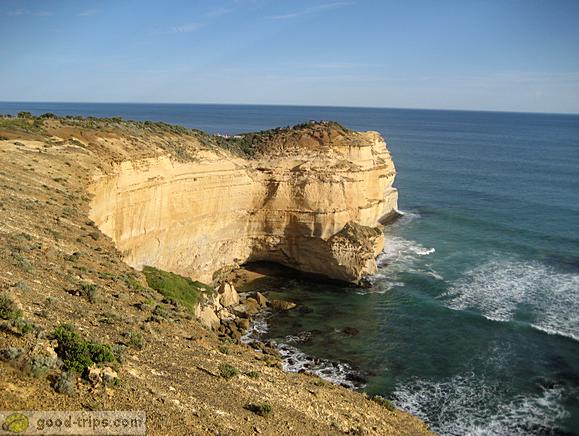 View of the lookout point for Twelve Apostles