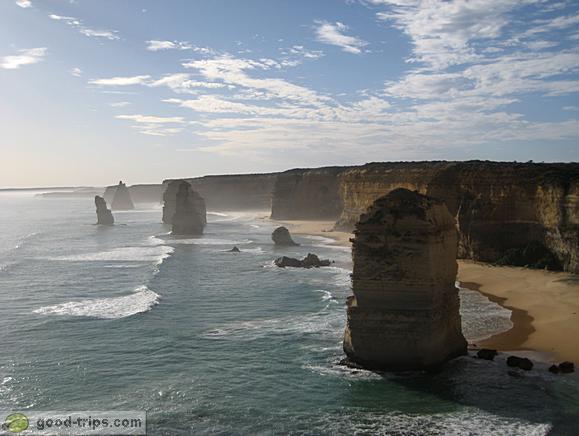 Twelve Apostles in the late afternoon