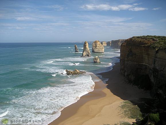 Twelve Apostles in the morning