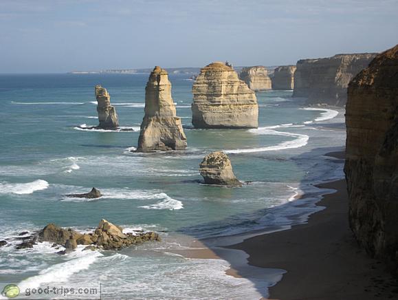 On west side Apostles is better view before noon