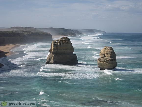 Beautiful Great Ocean Road in Australia