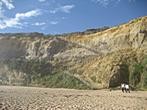 Gibson's Steps - View of the staircase on the cliff 