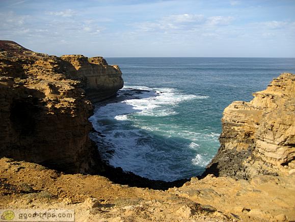 View of the sea near Grotto
