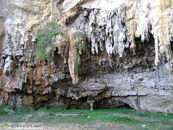 Loch Ard Gorge - Stalactites
