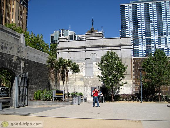 Exit from prison tour in Old Melbourne Gaol
