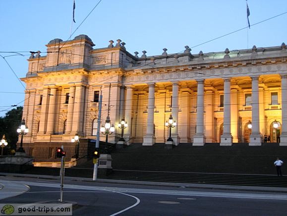 Parliament House in Melbourne