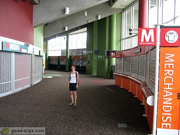 Shops inside Rod Laver Arena