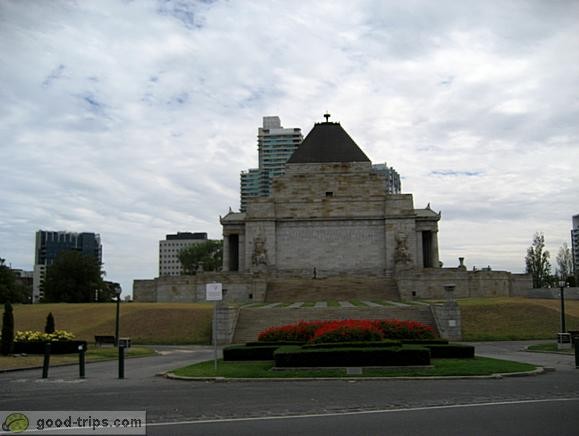 Shrine of Remembrance in Melbourne