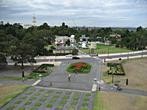 Shrine of Remembrance - View of the Observatory and Royal Botanic Gardens 