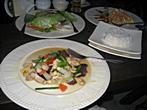 Thai Cuisine - Mixed vegetables for dinner in Thailand 