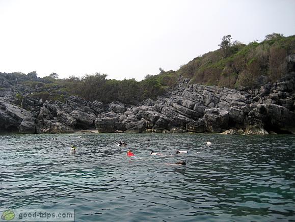 Snorkeling place for day trips tours