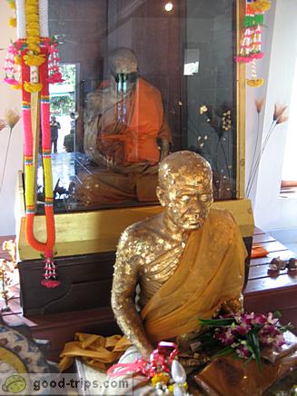 Mummified Monk at Wat Khunaram