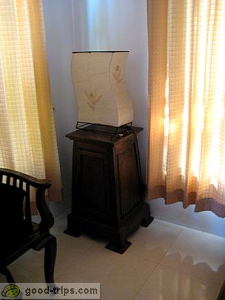 Small chest near bed