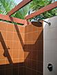 Thongtakian Beach - Promtsuk Buri <br> Excellent big open roof shower at Promtsuk Buri 